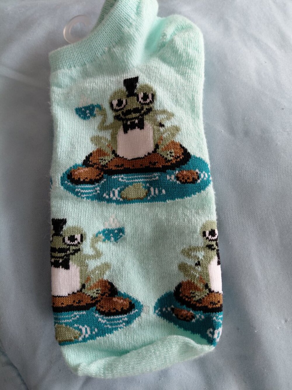 Colorful frog socks - Picture 2 of 3